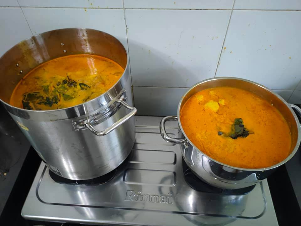 Proses memasak Jamu